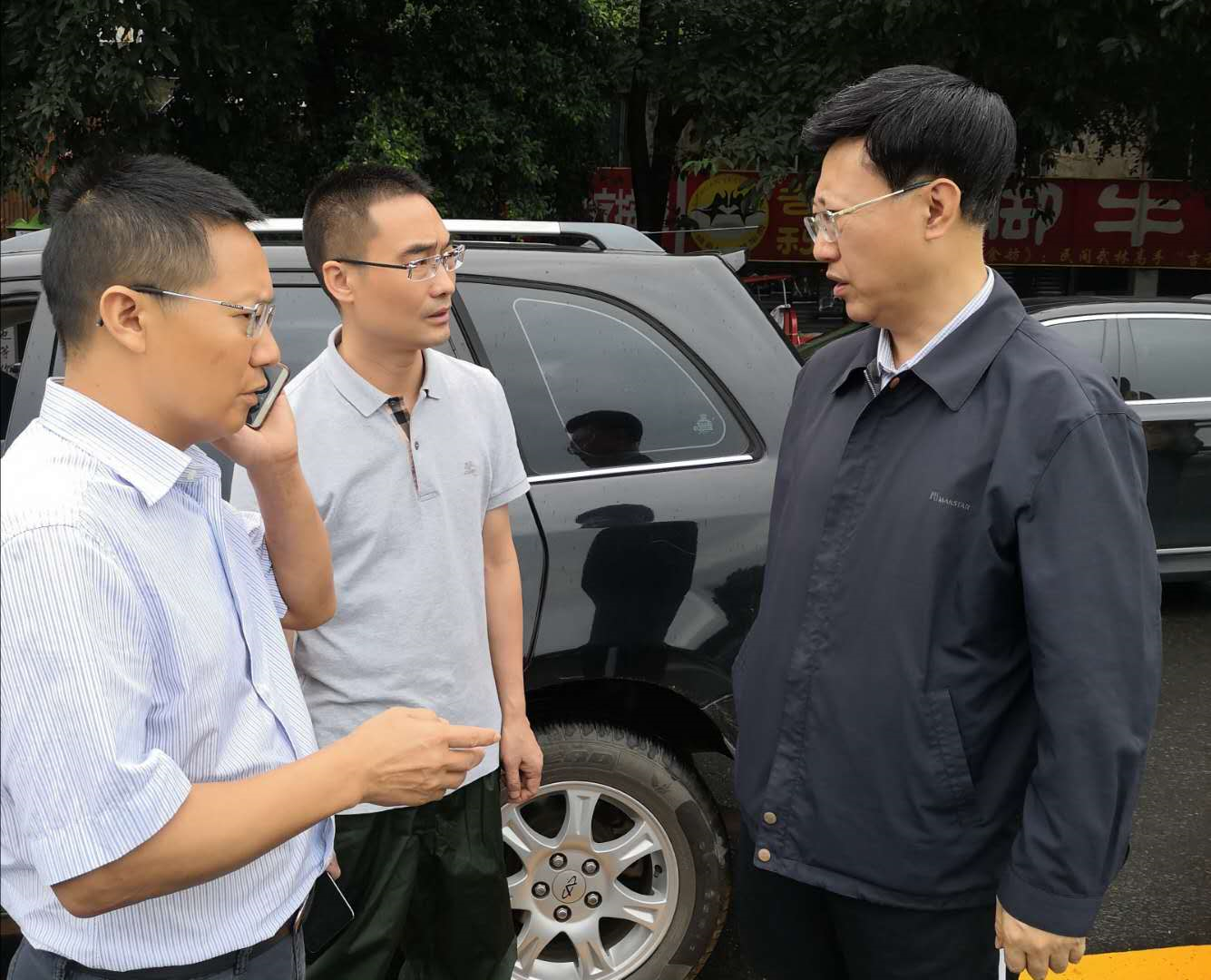 厅党组书记、厅长罗佳明深入一线